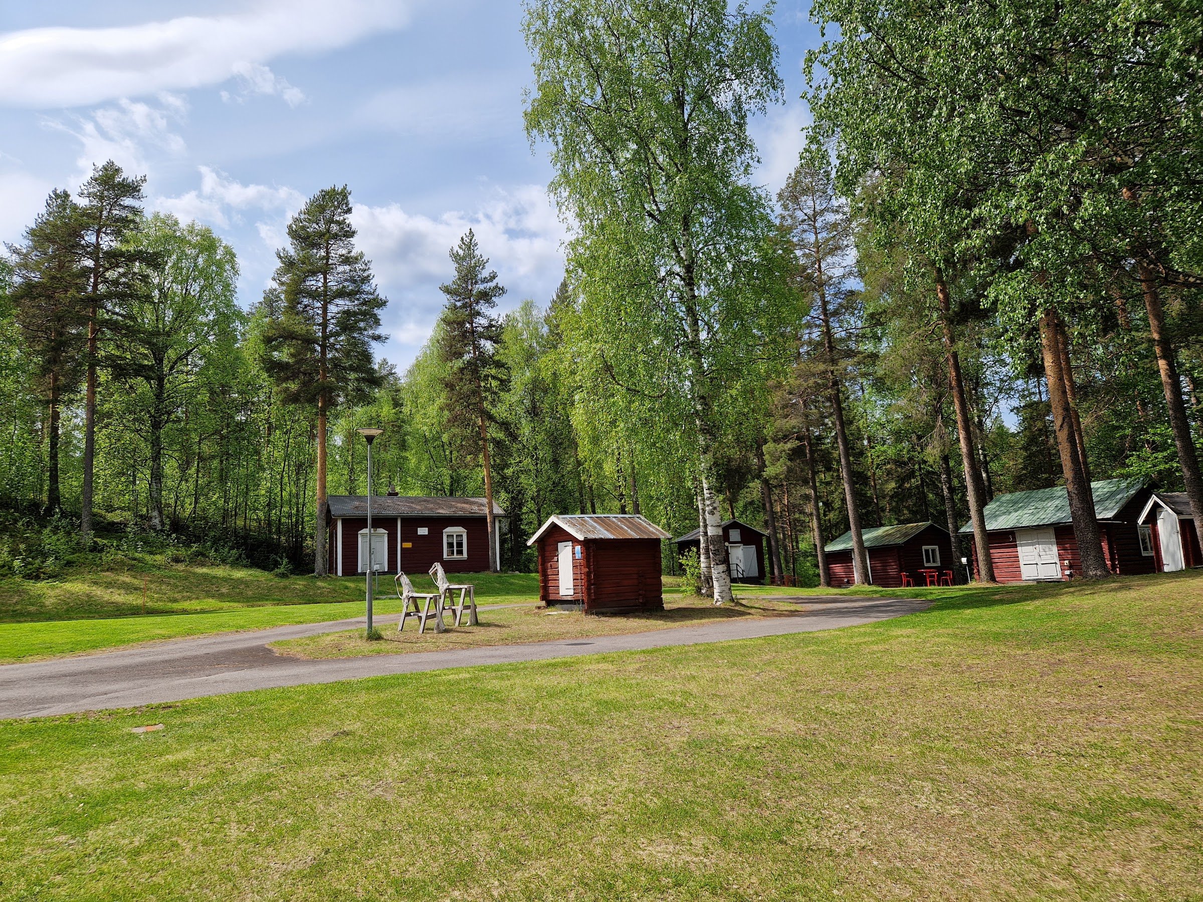 Selholmens Camping (Älvsbyn) - riverside taiga campsite